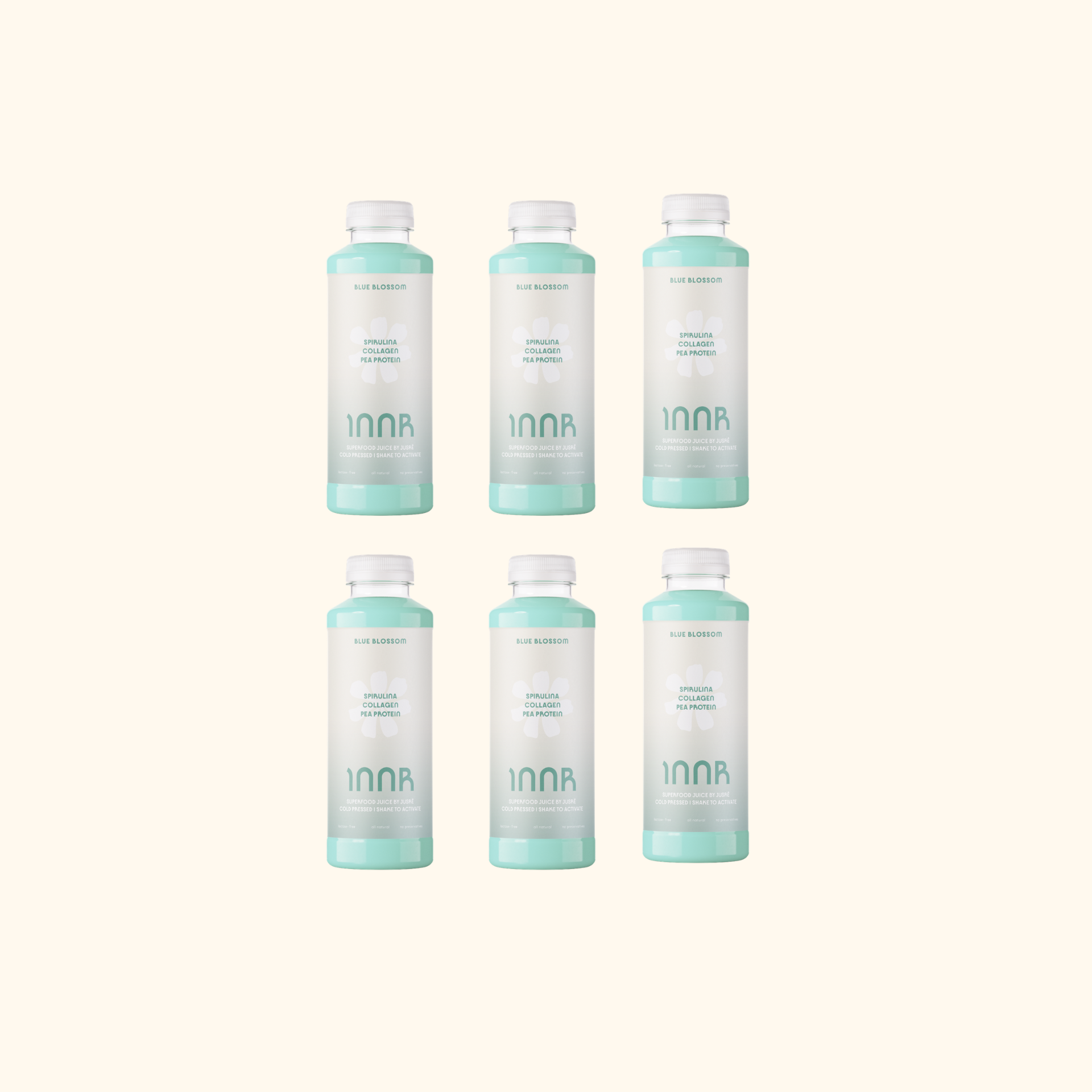 Blue Blossom | Protein Superfood Juice | 6 x pack