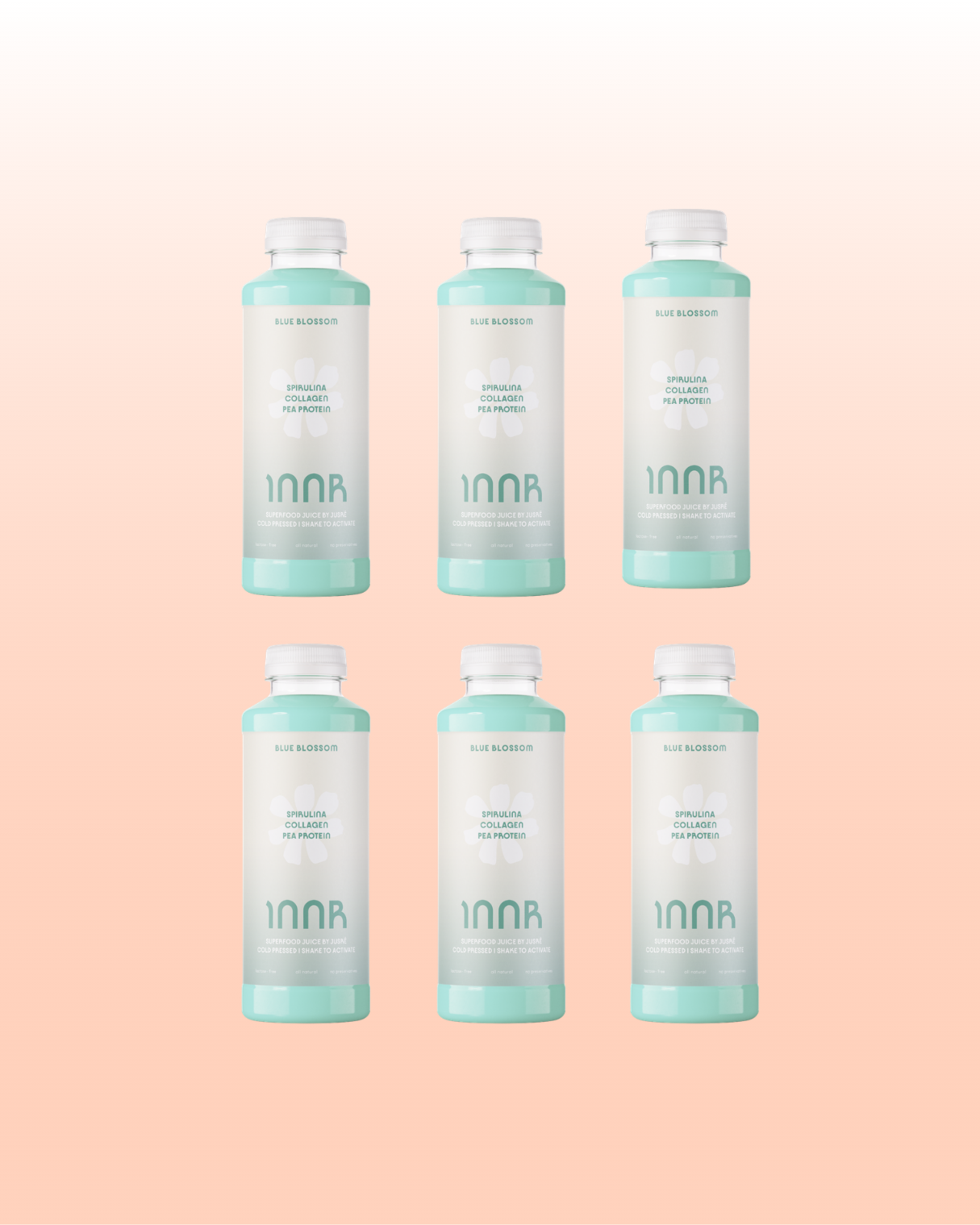 Blue Blossom | Protein Superfood Juice | 6 x pack