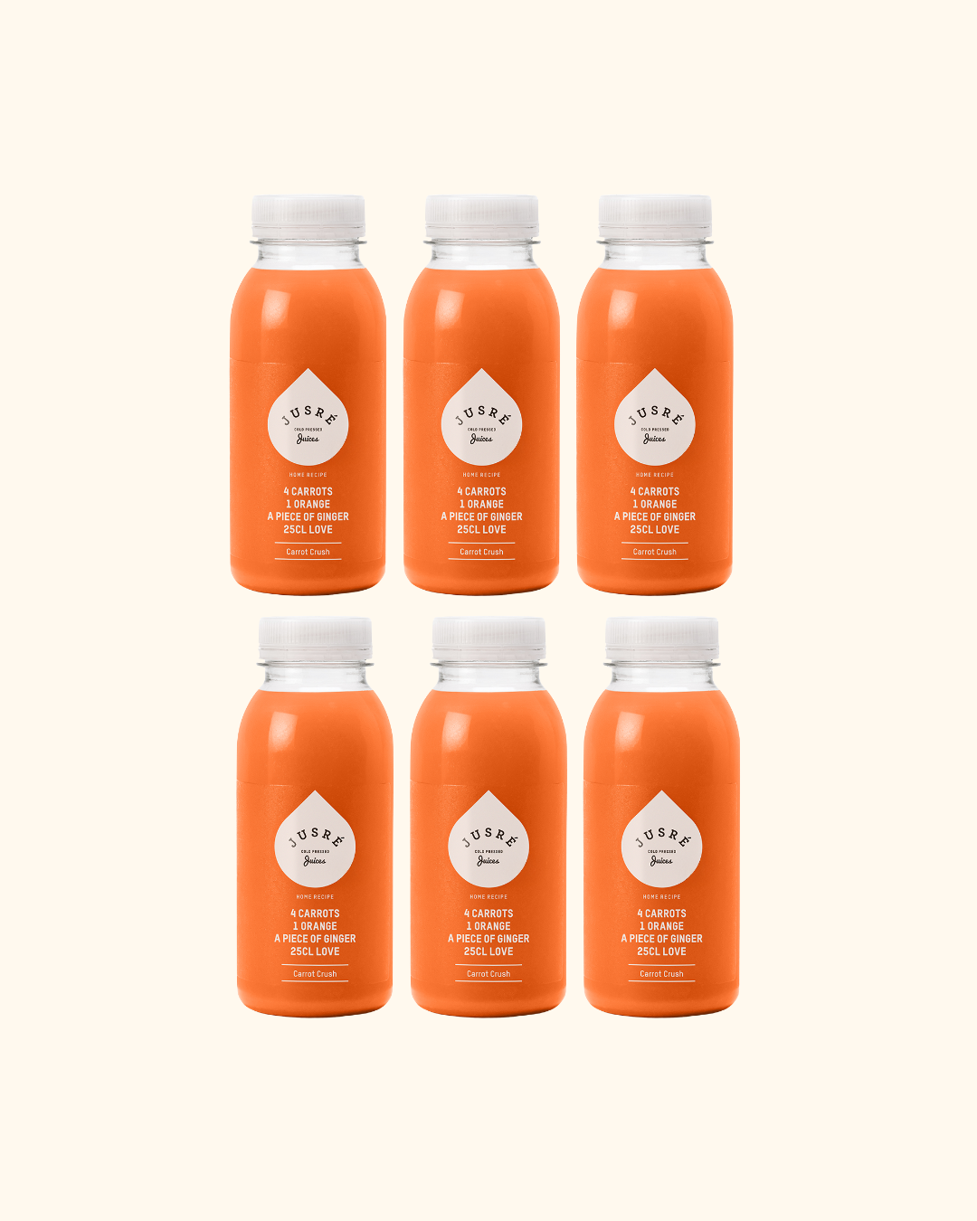 Carrot Crush | Jus de carotte et gingembre | 250 ml