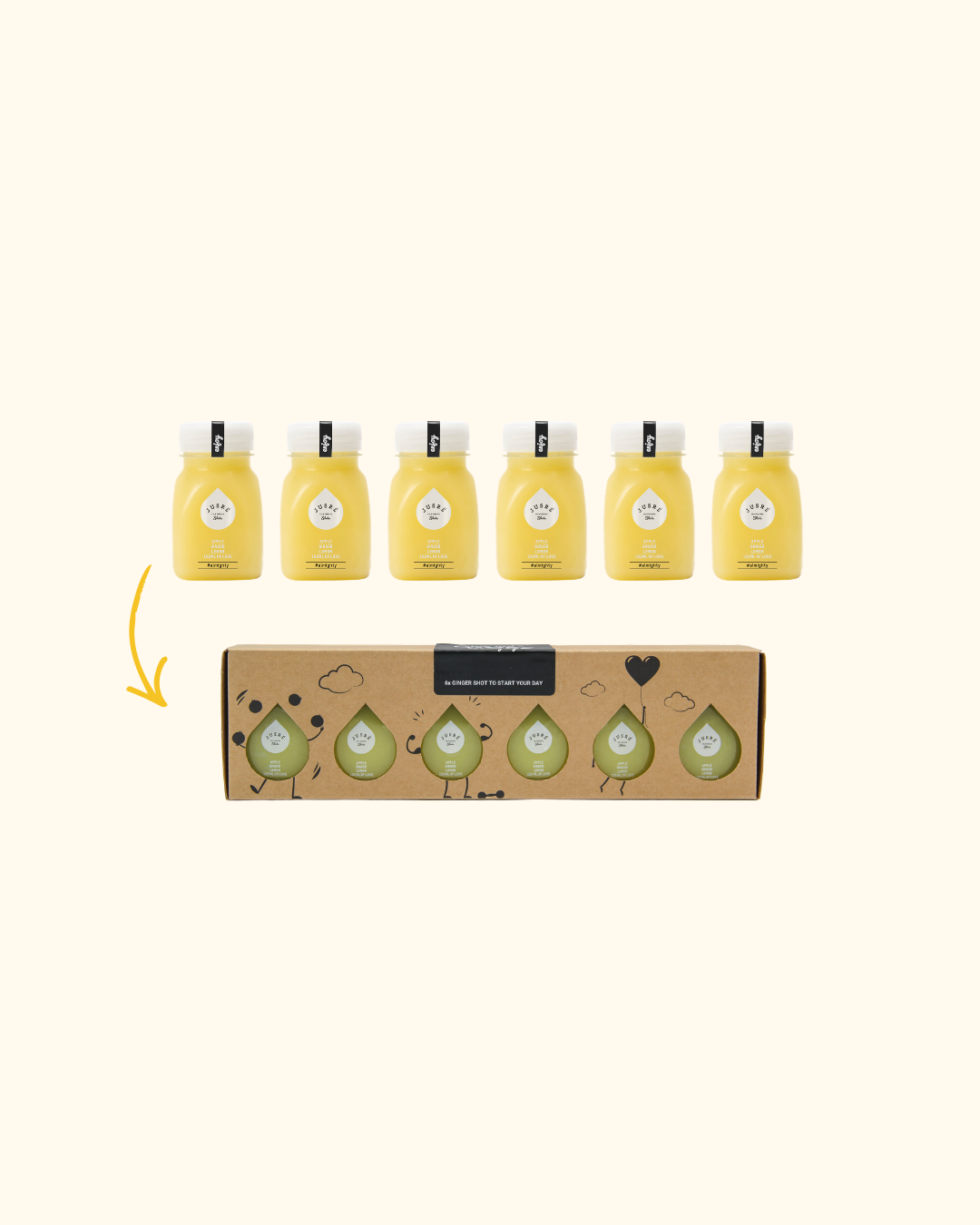 Shots de gingembre | More Almighty | Pack de 6