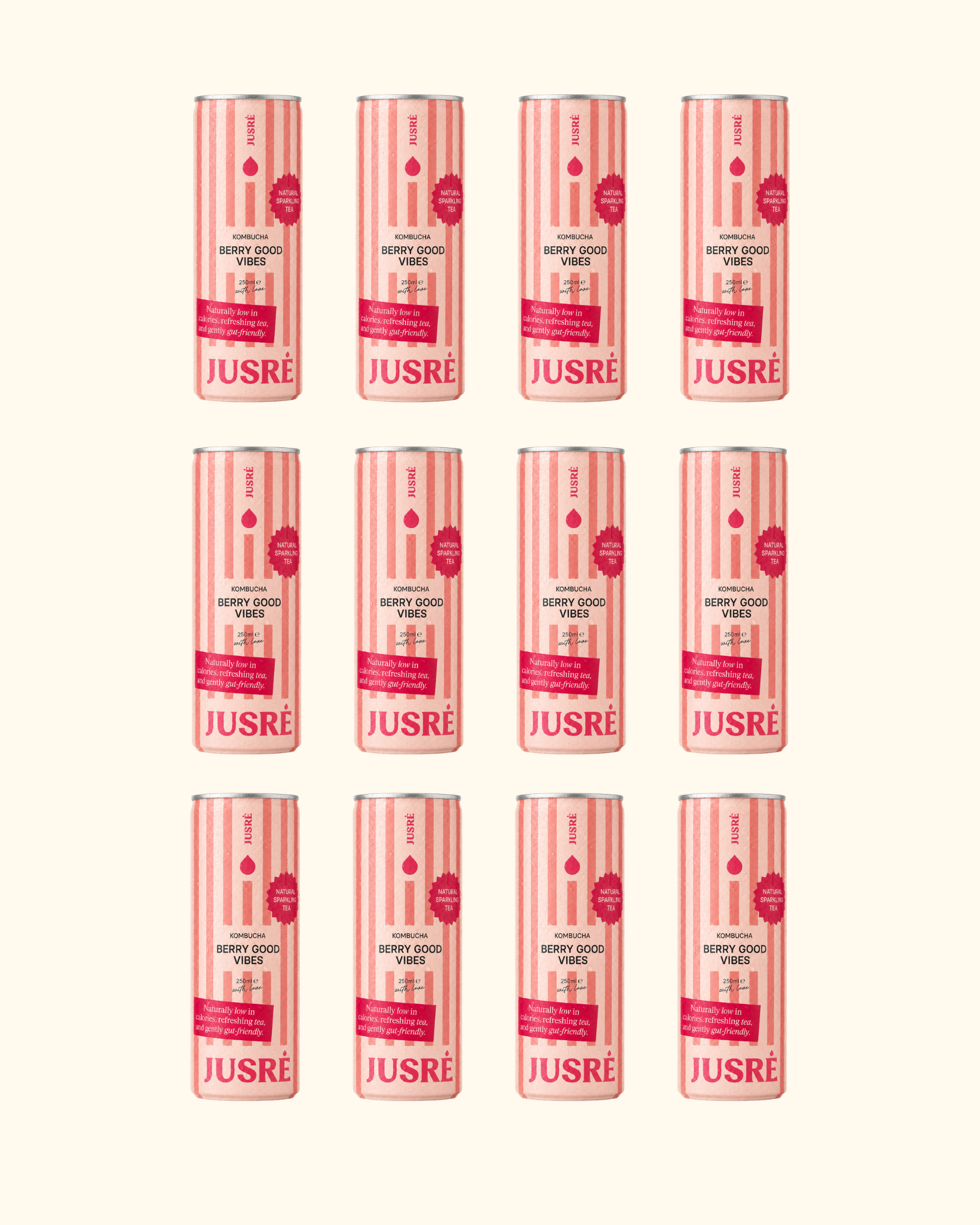 Love You Berry Much | Kombucha | 12 x 250ml