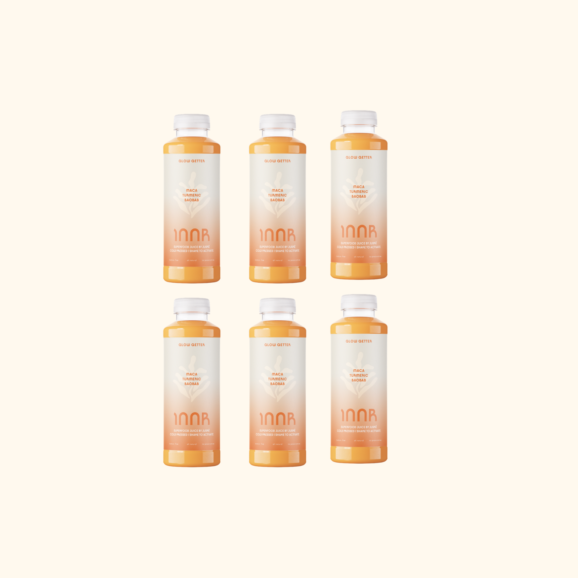 Glow Getter | Superfood Juice | 6 pack