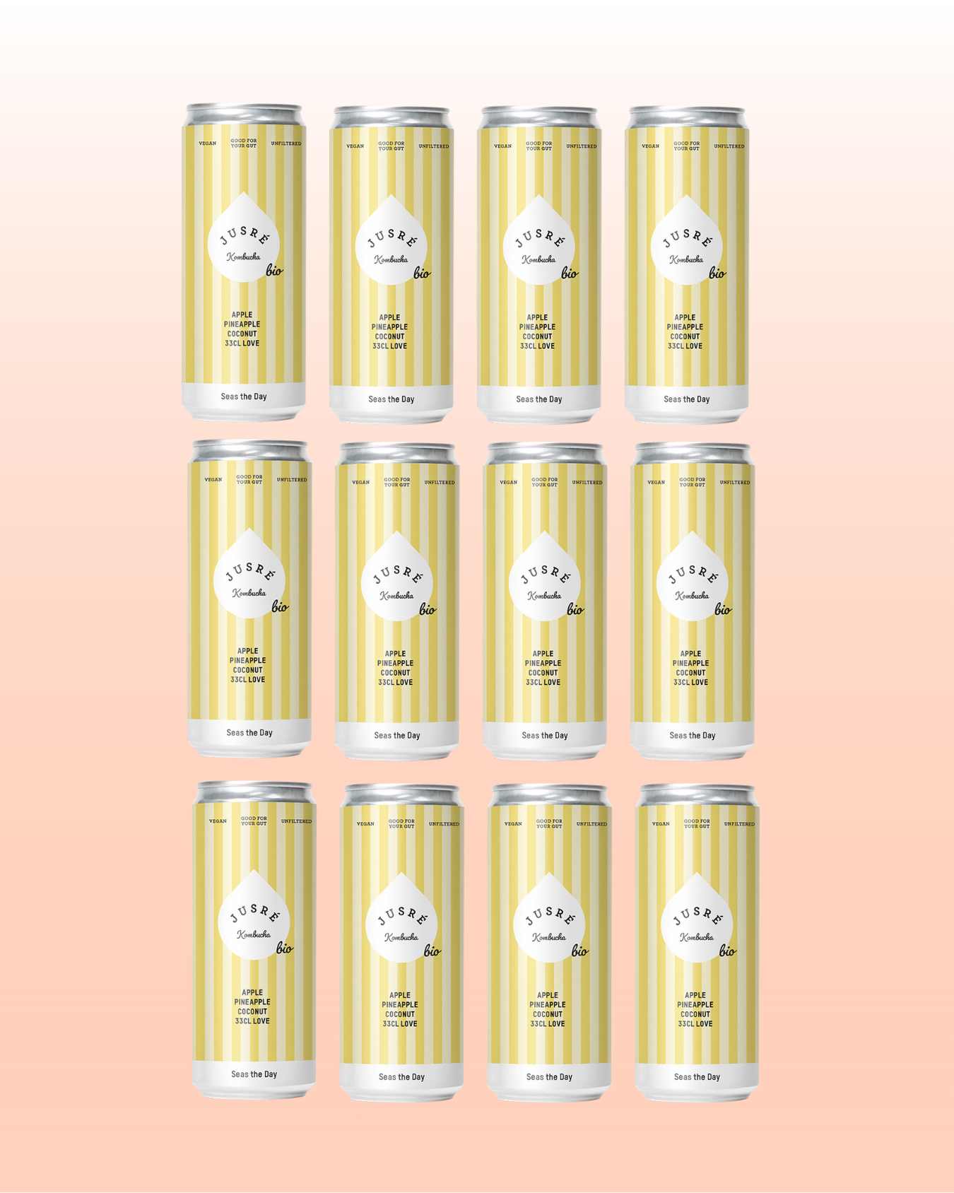 Seas The Day | Kombucha | 12 x 250ml