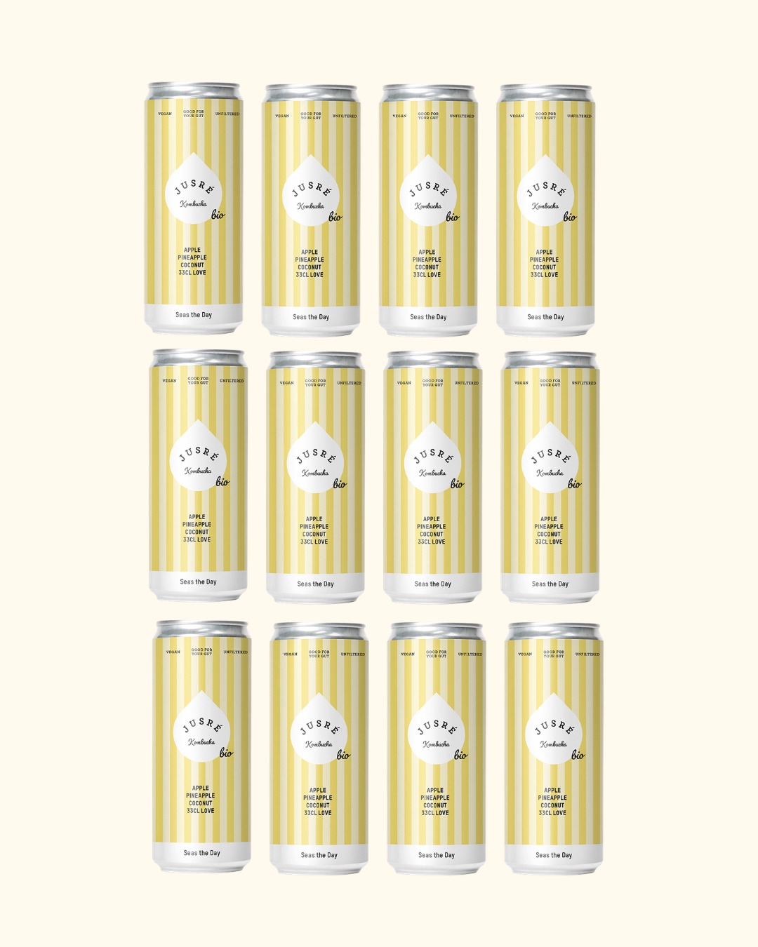 Seas The Day | Kombucha | 12 pack